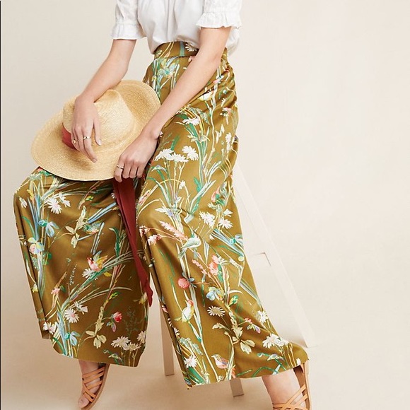 Anthropologie Maeve Shiloh Knit Wide-Leg Pants - Picture 4 of 8